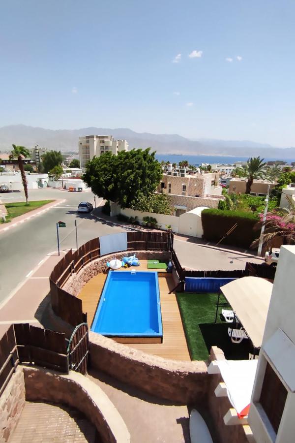 Guest House "Villa Klara Eilat" Heated Pool And Sauna All Year Round Ngoại thất bức ảnh